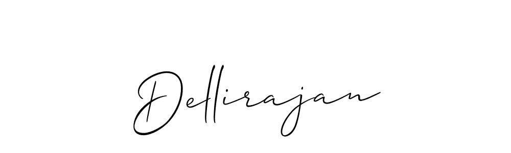 if you are searching for the best signature style for your name Dellirajan. so please give up your signature search. here we have designed multiple signature styles  using Allison_Script. Dellirajan signature style 2 images and pictures png