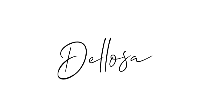 Also You can easily find your signature by using the search form. We will create Dellosa name handwritten signature images for you free of cost using Allison_Script sign style. Dellosa signature style 2 images and pictures png