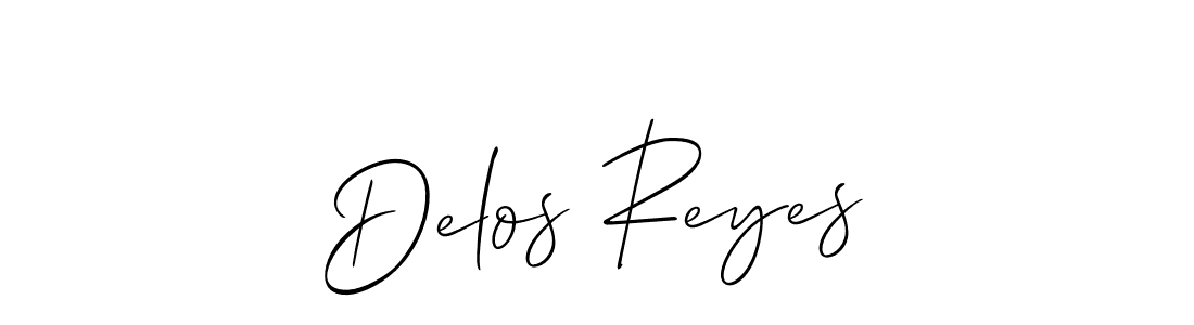 Design your own signature with our free online signature maker. With this signature software, you can create a handwritten (Allison_Script) signature for name Delos Reyes. Delos Reyes signature style 2 images and pictures png