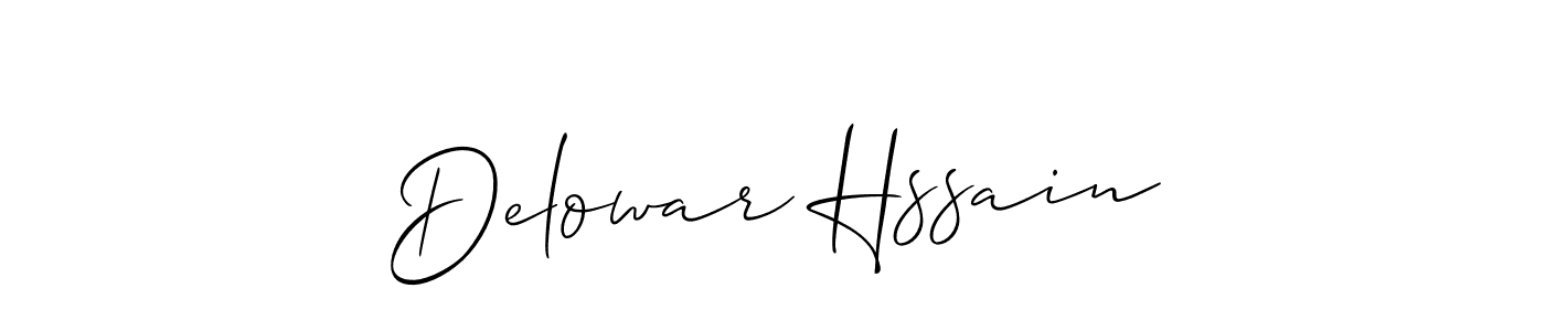How to Draw Delowar Hssain signature style? Allison_Script is a latest design signature styles for name Delowar Hssain. Delowar Hssain signature style 2 images and pictures png