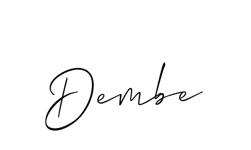 You can use this online signature creator to create a handwritten signature for the name Dembe. This is the best online autograph maker. Dembe signature style 2 images and pictures png