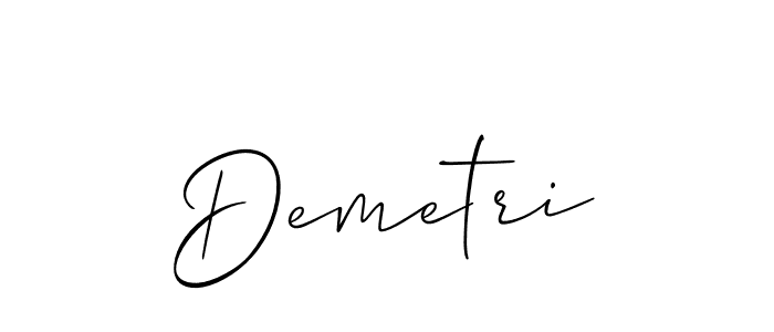 It looks lik you need a new signature style for name Demetri. Design unique handwritten (Allison_Script) signature with our free signature maker in just a few clicks. Demetri signature style 2 images and pictures png