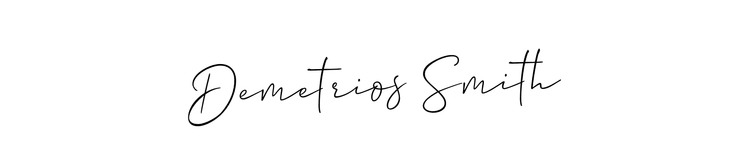 You can use this online signature creator to create a handwritten signature for the name Demetrios Smith. This is the best online autograph maker. Demetrios Smith signature style 2 images and pictures png