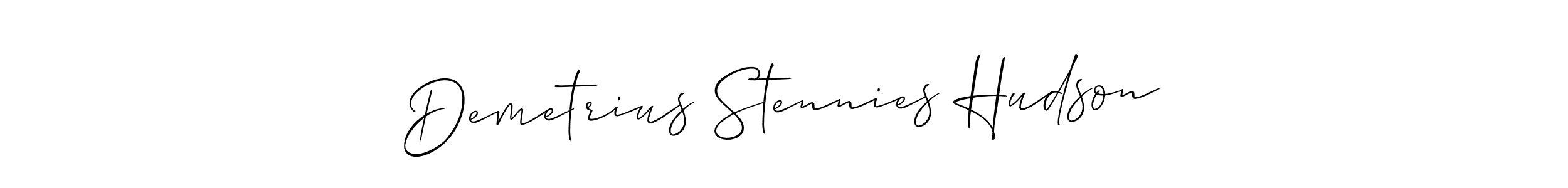 Check out images of Autograph of Demetrius Stennies Hudson name. Actor Demetrius Stennies Hudson Signature Style. Allison_Script is a professional sign style online. Demetrius Stennies Hudson signature style 2 images and pictures png
