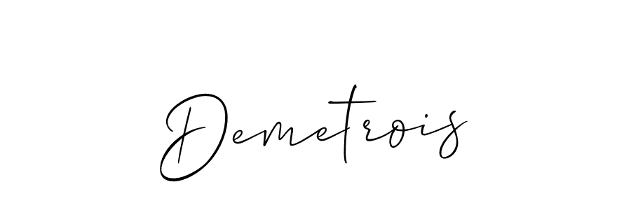 Once you've used our free online signature maker to create your best signature Allison_Script style, it's time to enjoy all of the benefits that Demetrois name signing documents. Demetrois signature style 2 images and pictures png