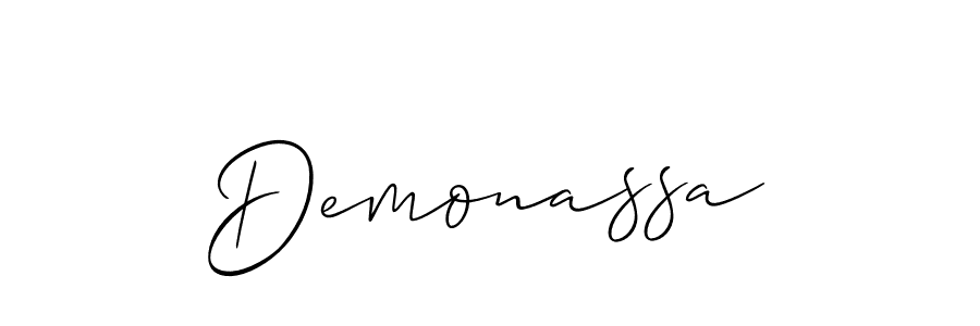 Demonassa stylish signature style. Best Handwritten Sign (Allison_Script) for my name. Handwritten Signature Collection Ideas for my name Demonassa. Demonassa signature style 2 images and pictures png
