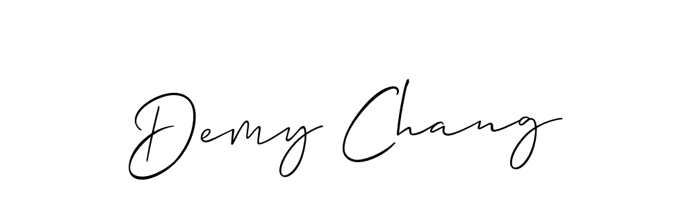 This is the best signature style for the Demy Chang name. Also you like these signature font (Allison_Script). Mix name signature. Demy Chang signature style 2 images and pictures png