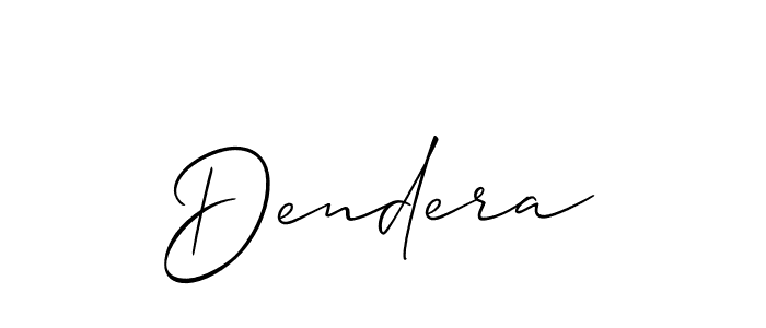 The best way (Allison_Script) to make a short signature is to pick only two or three words in your name. The name Dendera include a total of six letters. For converting this name. Dendera signature style 2 images and pictures png