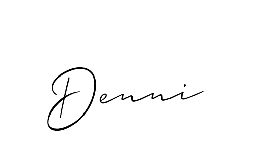 This is the best signature style for the Denni name. Also you like these signature font (Allison_Script). Mix name signature. Denni signature style 2 images and pictures png