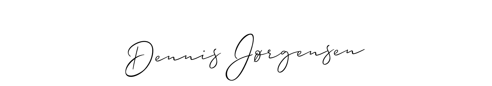 Make a beautiful signature design for name Dennis Jørgensen. Use this online signature maker to create a handwritten signature for free. Dennis Jørgensen signature style 2 images and pictures png