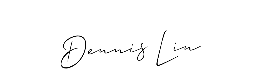 Make a short Dennis Lin signature style. Manage your documents anywhere anytime using Allison_Script. Create and add eSignatures, submit forms, share and send files easily. Dennis Lin signature style 2 images and pictures png