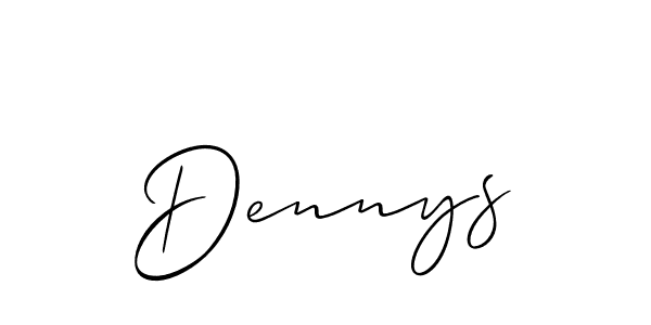 See photos of Dennys official signature by Spectra . Check more albums & portfolios. Read reviews & check more about Allison_Script font. Dennys signature style 2 images and pictures png