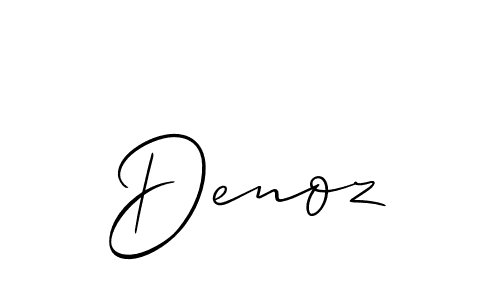 Once you've used our free online signature maker to create your best signature Allison_Script style, it's time to enjoy all of the benefits that Denoz name signing documents. Denoz signature style 2 images and pictures png