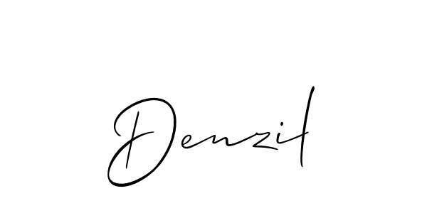 Similarly Allison_Script is the best handwritten signature design. Signature creator online .You can use it as an online autograph creator for name Denzil. Denzil signature style 2 images and pictures png