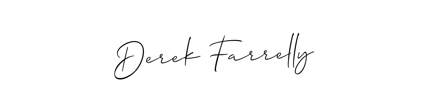 You can use this online signature creator to create a handwritten signature for the name Derek Farrelly. This is the best online autograph maker. Derek Farrelly signature style 2 images and pictures png