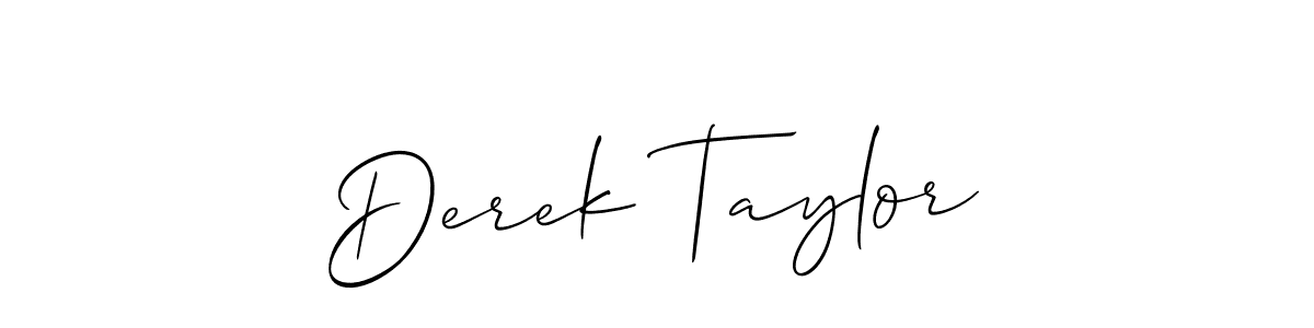 How to Draw Derek Taylor signature style? Allison_Script is a latest design signature styles for name Derek Taylor. Derek Taylor signature style 2 images and pictures png