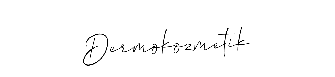 Make a beautiful signature design for name Dermokozmetik. Use this online signature maker to create a handwritten signature for free. Dermokozmetik signature style 2 images and pictures png