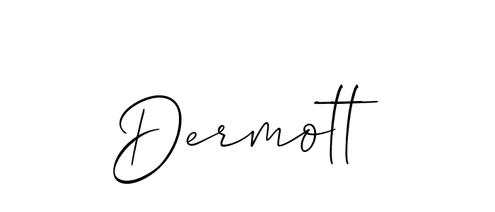 Similarly Allison_Script is the best handwritten signature design. Signature creator online .You can use it as an online autograph creator for name Dermott. Dermott signature style 2 images and pictures png