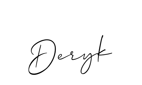 Check out images of Autograph of Deryk name. Actor Deryk Signature Style. Allison_Script is a professional sign style online. Deryk signature style 2 images and pictures png