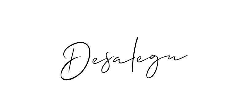 Make a short Desalegn signature style. Manage your documents anywhere anytime using Allison_Script. Create and add eSignatures, submit forms, share and send files easily. Desalegn signature style 2 images and pictures png