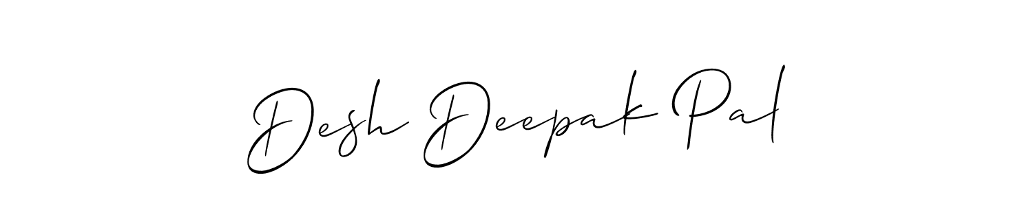 Once you've used our free online signature maker to create your best signature Allison_Script style, it's time to enjoy all of the benefits that Desh Deepak Pal name signing documents. Desh Deepak Pal signature style 2 images and pictures png