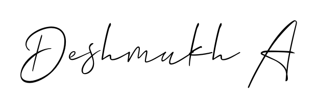 You can use this online signature creator to create a handwritten signature for the name Deshmukh A. This is the best online autograph maker. Deshmukh A signature style 2 images and pictures png