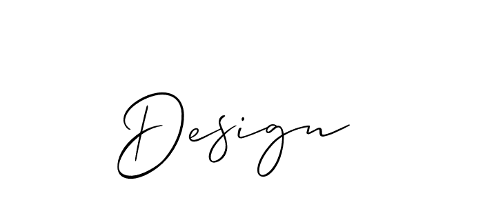 Make a beautiful signature design for name Design . With this signature (Allison_Script) style, you can create a handwritten signature for free. Design  signature style 2 images and pictures png