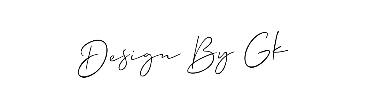 It looks lik you need a new signature style for name Design By Gk. Design unique handwritten (Allison_Script) signature with our free signature maker in just a few clicks. Design By Gk signature style 2 images and pictures png