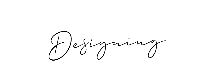 Make a beautiful signature design for name Designing. Use this online signature maker to create a handwritten signature for free. Designing signature style 2 images and pictures png
