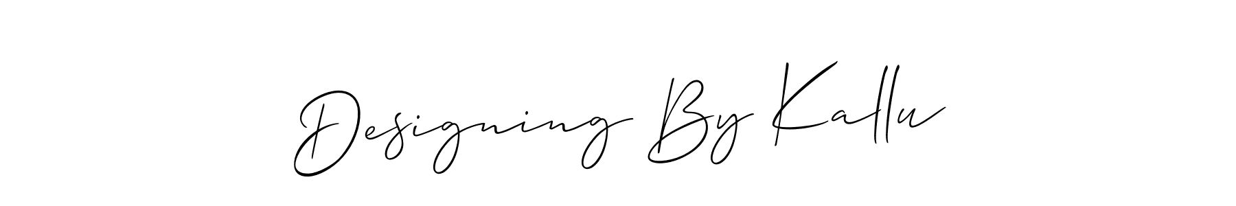 Here are the top 10 professional signature styles for the name Designing By Kallu. These are the best autograph styles you can use for your name. Designing By Kallu signature style 2 images and pictures png