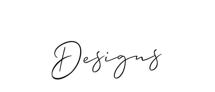 How to make Designs name signature. Use Allison_Script style for creating short signs online. This is the latest handwritten sign. Designs signature style 2 images and pictures png