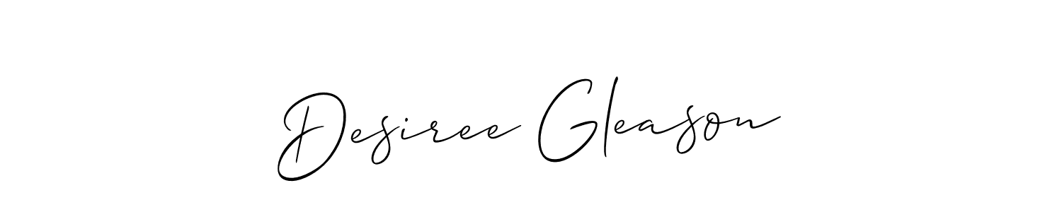 How to Draw Desiree Gleason signature style? Allison_Script is a latest design signature styles for name Desiree Gleason. Desiree Gleason signature style 2 images and pictures png