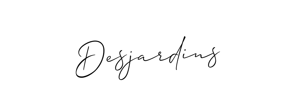 Make a beautiful signature design for name Desjardins. Use this online signature maker to create a handwritten signature for free. Desjardins signature style 2 images and pictures png