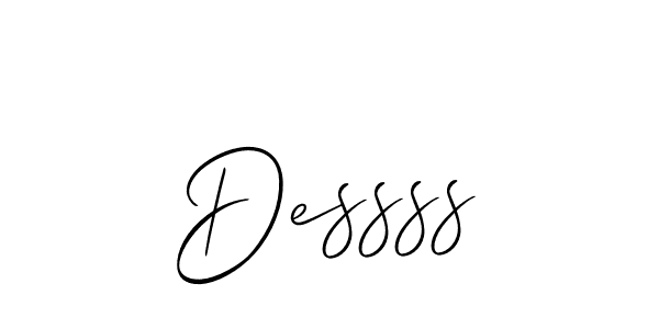 Allison_Script is a professional signature style that is perfect for those who want to add a touch of class to their signature. It is also a great choice for those who want to make their signature more unique. Get Dessss name to fancy signature for free. Dessss signature style 2 images and pictures png