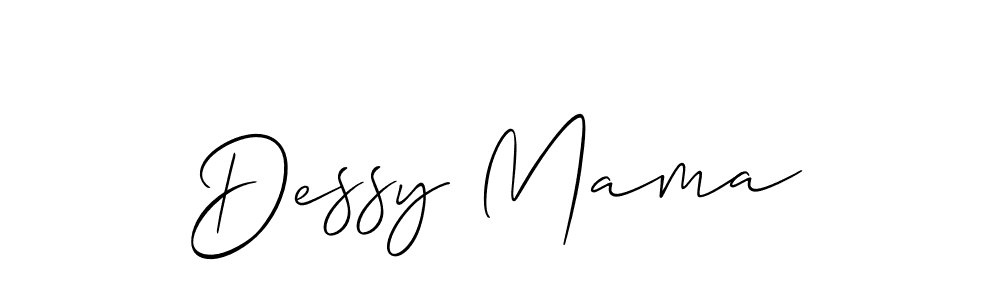 Dessy Mama stylish signature style. Best Handwritten Sign (Allison_Script) for my name. Handwritten Signature Collection Ideas for my name Dessy Mama. Dessy Mama signature style 2 images and pictures png