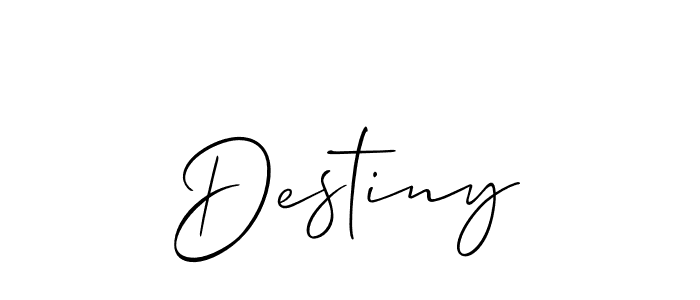 Make a short Destiny signature style. Manage your documents anywhere anytime using Allison_Script. Create and add eSignatures, submit forms, share and send files easily. Destiny signature style 2 images and pictures png