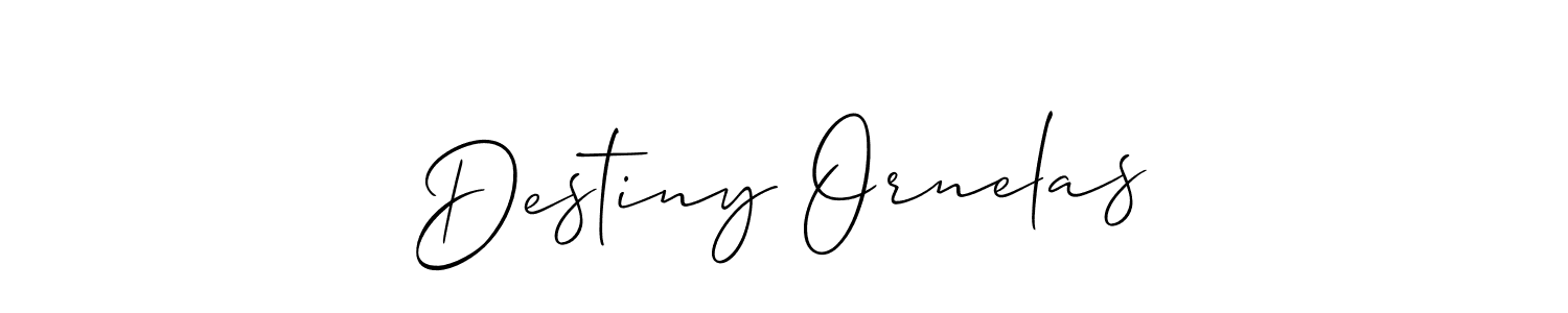 Once you've used our free online signature maker to create your best signature Allison_Script style, it's time to enjoy all of the benefits that Destiny Ornelas name signing documents. Destiny Ornelas signature style 2 images and pictures png