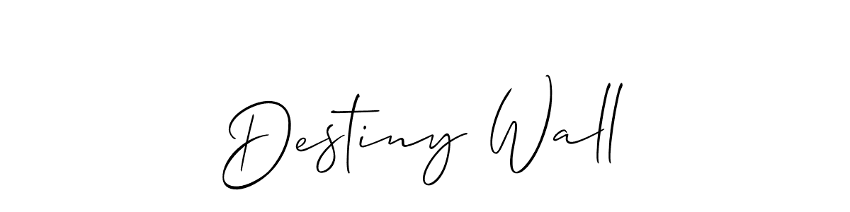 You can use this online signature creator to create a handwritten signature for the name Destiny Wall. This is the best online autograph maker. Destiny Wall signature style 2 images and pictures png