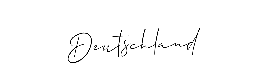 Best and Professional Signature Style for Deutschland. Allison_Script Best Signature Style Collection. Deutschland signature style 2 images and pictures png