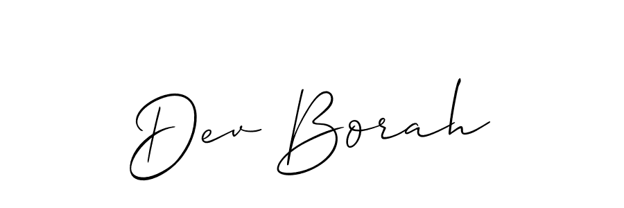 Once you've used our free online signature maker to create your best signature Allison_Script style, it's time to enjoy all of the benefits that Dev Borah name signing documents. Dev Borah signature style 2 images and pictures png