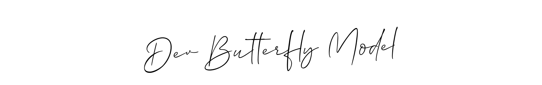 You can use this online signature creator to create a handwritten signature for the name Dev Butterfly Model. This is the best online autograph maker. Dev Butterfly Model signature style 2 images and pictures png