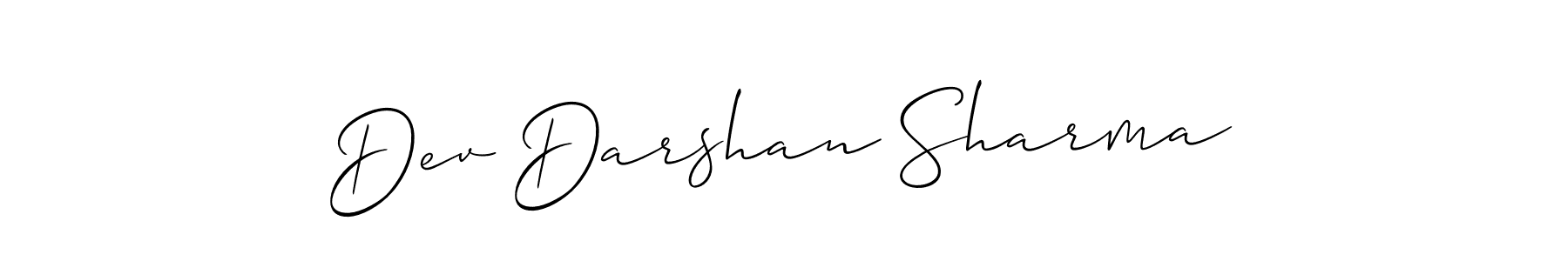 Once you've used our free online signature maker to create your best signature Allison_Script style, it's time to enjoy all of the benefits that Dev Darshan Sharma name signing documents. Dev Darshan Sharma signature style 2 images and pictures png