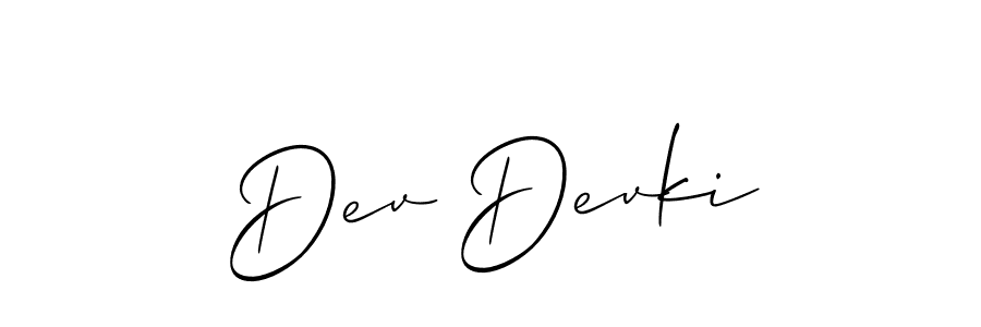 Once you've used our free online signature maker to create your best signature Allison_Script style, it's time to enjoy all of the benefits that Dev Devki name signing documents. Dev Devki signature style 2 images and pictures png