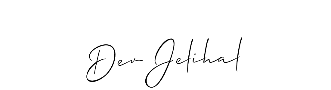 Check out images of Autograph of Dev Jelihal name. Actor Dev Jelihal Signature Style. Allison_Script is a professional sign style online. Dev Jelihal signature style 2 images and pictures png