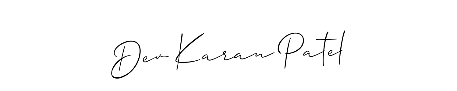 Check out images of Autograph of Dev Karan Patel name. Actor Dev Karan Patel Signature Style. Allison_Script is a professional sign style online. Dev Karan Patel signature style 2 images and pictures png