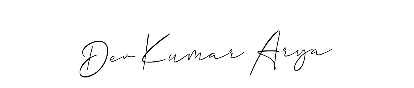 See photos of Dev Kumar Arya official signature by Spectra . Check more albums & portfolios. Read reviews & check more about Allison_Script font. Dev Kumar Arya signature style 2 images and pictures png