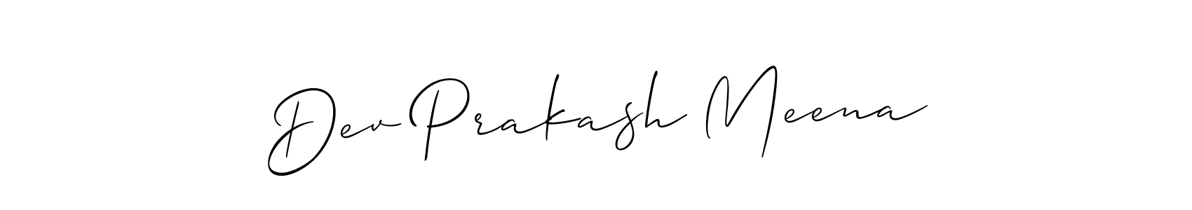 Once you've used our free online signature maker to create your best signature Allison_Script style, it's time to enjoy all of the benefits that Dev Prakash Meena name signing documents. Dev Prakash Meena signature style 2 images and pictures png