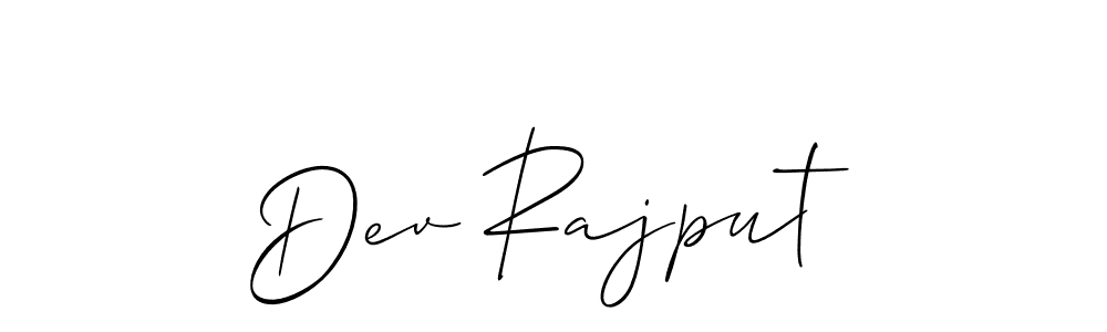 Similarly Allison_Script is the best handwritten signature design. Signature creator online .You can use it as an online autograph creator for name Dev Rajput. Dev Rajput signature style 2 images and pictures png