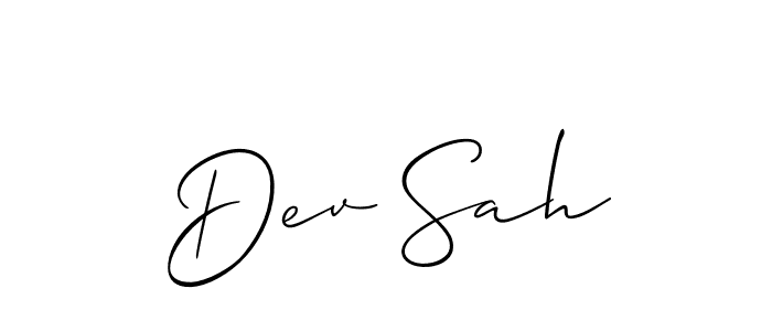 Here are the top 10 professional signature styles for the name Dev Sah. These are the best autograph styles you can use for your name. Dev Sah signature style 2 images and pictures png