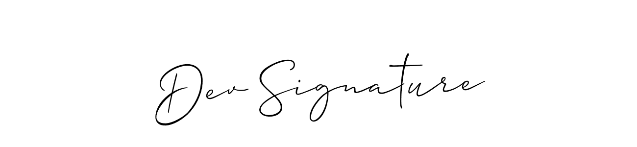 Dev Signature stylish signature style. Best Handwritten Sign (Allison_Script) for my name. Handwritten Signature Collection Ideas for my name Dev Signature. Dev Signature signature style 2 images and pictures png